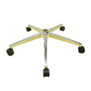Plastic Chair Base Metal Chrome Chair Base Aluminium Chair Base - Heavy Duty Ergonomic Chair Base