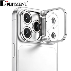 RICHMENT Metal Rear Camera Lens Protector for iPhone 18 Pro Ring Bracket Stand Holder Phone for iPhone 18 Pro Max
