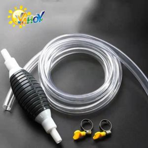 NO.1 Fish tank water changer Universal Siphon Hose Oil Sucker Car Manual Fuel Tank Suction Hose Gas Oil Pump Auto Petrol Liquid Water Transfer Tool