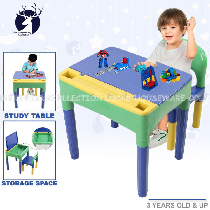 Kids play table sales set