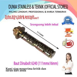 Baut dinabolt 16x111 Untuk Tembok