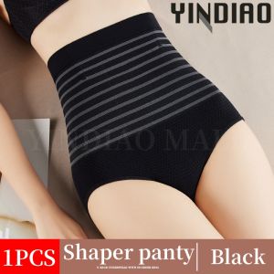 YINDIAO Fat Burning Slimming High Waist Tight Seamless Abdomen Shaper Cotton Butt Lifting Panties Breathable Shaper for Abdomen Waist Training Shapewear Gukoo