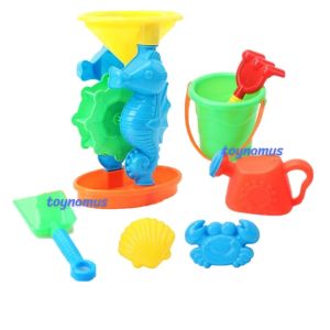 ตักทราย เล่นทราย กังหัน พร้อมอุปกรณ์ ถังตักทราย กังหัน ถังตักทราย พร้อมอุปกรณ์