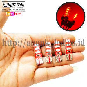 4pcs LED Jelly Diam T10 / 4Biji Lampu Sein LED Jelly / 4Buah Lampu Jelly Diam Sen Senja Speedometer
