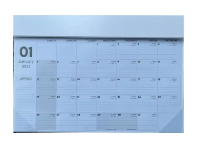 Table Planner 2026 : Planner for January 2026 - December 2026. Small & Large Size Table Planner