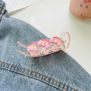 F4 Jepit Rambut Karakter 8.3cm Model Ikan untuk Cepol Sanggul Fish Style Ponytail Hair Clips HFS002