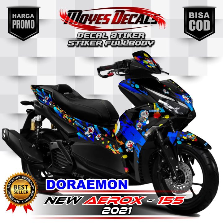 ⭐⭐⭐⭐⭐BISA COD / BAYAR DI TEMPAT. Decal Sticker Full Body New AEROX 155 ...