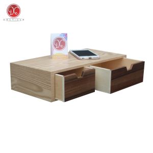 Rak Laci Tempel Dinding Gantung 40x20cm 2 Kotak Penyimpanan Minimalis Aesthetic