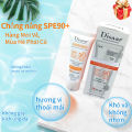 Kem chống nắng Disaar SPF 90+ chính hãng thích hợp cho da nhạy cảm trắng da Chống tia UV mạnh và lâu trôi Kem dưỡng da chống nắng chống nước tốt giúp da trắng sáng. 