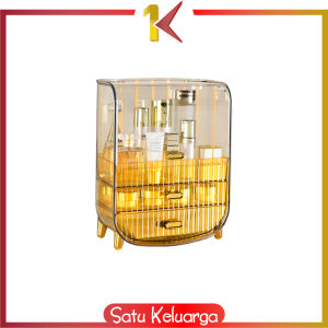 SK-K168 Rak Kosmetik dengan Laci Anti Debu Tempat Makeup Skincare Transparan Serbaguna / Luxury Rak Skincare Makeup Rack / Rak Akrilik Waterproof Import