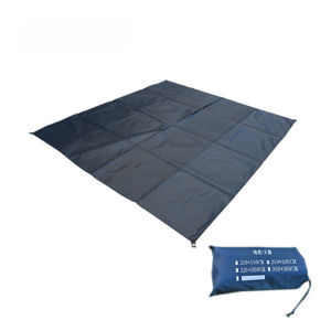 Ready Stock / Pocket Picnic Mat Outdoor Camping Beach Mat Waterproof Polyester Picnic Blanket