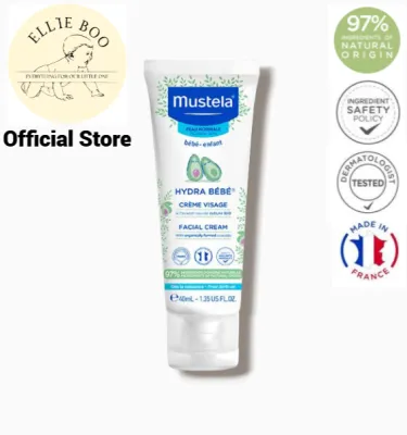 Mustela Hydra Bebe Facial Cream 40ml (Exp: Jan 2028)