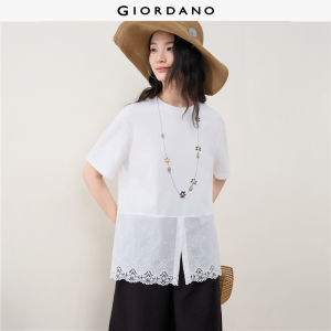 Giordano Women Women Stitched T-Shirt Free Shipping 18326705