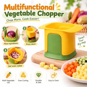 CHUN053634 Đa chức năng Máy thái rau củ Hai tông màu Nhựa Máy thái hành Miệng rộng Máy cắt trái cây Nhà bếp