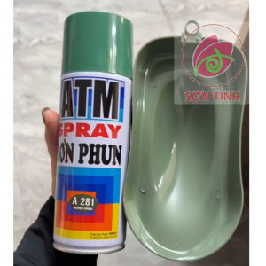 Sơn xịt ATM màu lá Xanh rêu máy Machine green A281