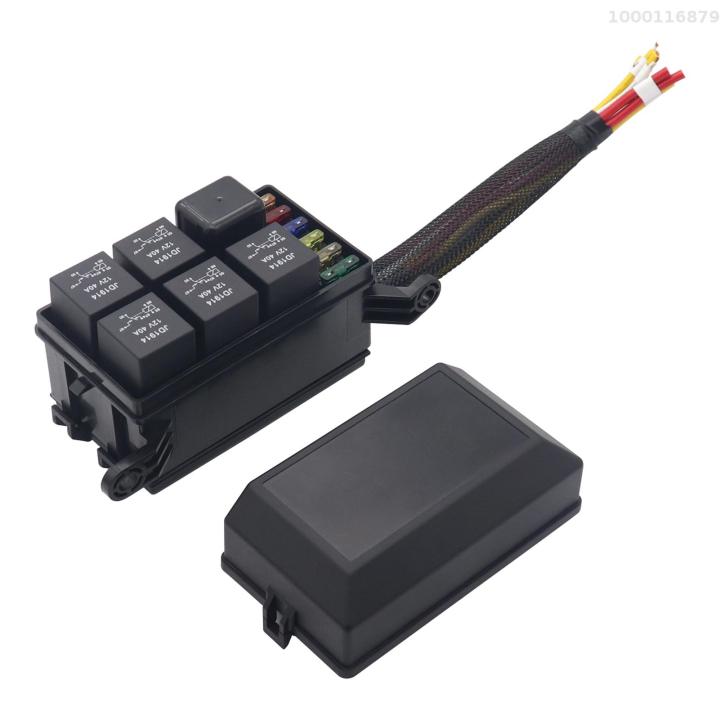 12 Volt cầu chì tiếp sức khối với 40A jd1914 Rơ Le 4 pin rtt7121 Relay ...