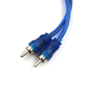 💞【Special price】💖Muya 1 RCA Female To 2 Male Splitter Stereo Audio Y Adapter Cable Wire Connector