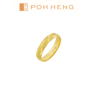 Poh Heng Jewellery 22K Band in Yellow Gold[Price By Weight]