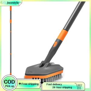 [Jocestyle Outdoor Mall] Shower Cleaning Brush Detachable for Home Kitchen Bathroom Garage Decking Patio