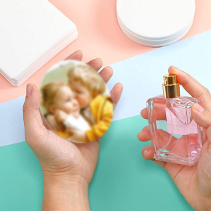 Set of 30 DIY Sublimation Air Freshener Felt Sheet Car Freshener Sheet Car Fragrance Sheet Heat Transfer Felt Sheet