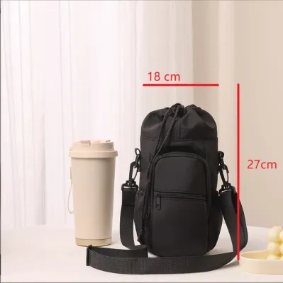 Túi đựng bình nước đựng cốc đa năng đeo chéo thông dụng đeo chéo một vai thể thao ngoài trời