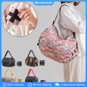 Reusable Foldable Shopping Bag Waterproof Oxford Cloth Travel Beach Bag Large Capacity Storage Pouch