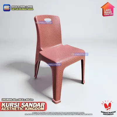 Kursi Sandar Bangku Plastik Kursi Plastik Kursi Kantor Kursi Cafe Bangku Makan Kingdom Hyper