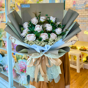 Buket Bunga Aesthetic Tunangan Lamaran Enggagement Pernikahan Wedding ukuran Besar Jumbo | Bernadette Series