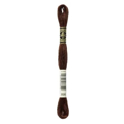 Chỉ thêu cotton DMC EMBROIDERY FLOSS 8M Art 117 bảng màu 1