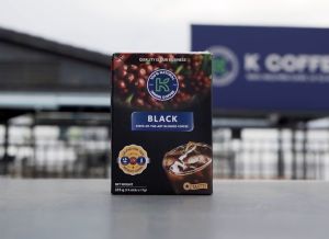[MUA 3 TẶNG 1] Cà Phê Đen Hòa Tan K Black 2in1 255g (Hộp 15 gói x 17g) - Thương Hiệu K COFFEE