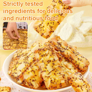 Red Date Yam Chia Seed Coconut Crisp Healthy Baked Treat Nutritious Cookies No Added Preservatives Provide Dietary Fiber