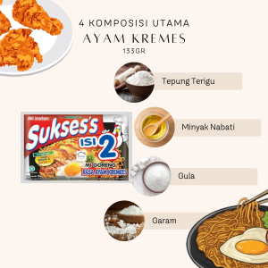 Sukses Mie Goreng Instan Isi 2 Kemasan Jumbo Berbagai Varian Pilih Rasa