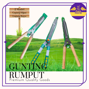 TLSA TERMURAH Gunting Rumput Super Tajam 48CM Pegangan Karet Potong Rumput