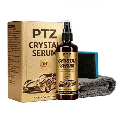 100ML PTZ Crystal Serum Advanced 9H Graphene Ceramic Coating for Auto Car 1PC