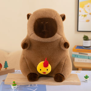 Gấu bông Capybara Gà Kéo Thú bông Chuột Lang Béo Balo Rùa Nước Mũi Lông Mịn Hot Trend