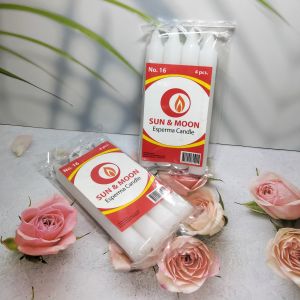 HIGH QUALITY SUN&MOON ESPERMA WHITE CANDLE no5/no12/no18/UTILITY/no22