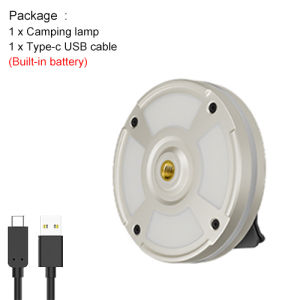 ASAFEE K360 Multifunction Camping Light Magnetic Hook RGB Lamp USB Rechargeable Waterproof Portable