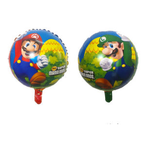 18 inch Super Mary Mario balloon wedding decoration balloon children birthday decoration aluminum film balloon party supplies festival  partyneeds birthday decor anniversary balloon partysupplies events decor DIY