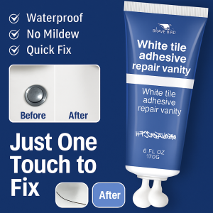 Waterproof Ceramic Repair Glue Tile Gap Repair Agent Wash Basin Grout Crack Filling Gluetile Glaze Repair Agent