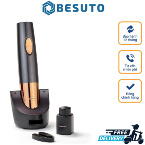 Bộ Mở Rượu Vang Tự Động Cuisinart Màu Đồng Chất Liệu Thép Không Gỉ Cao Cấp Nhập Đức