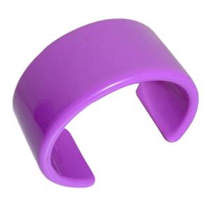 Indian Party Fashion Colorful Sturdy Resin Acrylic Big Open Bangles for Women Geometry Wide Bracelets