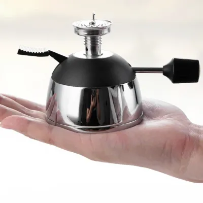 เตาแก๊สมินิ เตาแก๊สพกพา ใช้สำหรับชงกาแฟ มอคค่าพอท moka pot แคมป์ปิ้ง HT-5012M