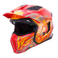 Gille Helmet YM-926 SQUADRON HANYA Motorcycle Helmets Modular Full Face Convertible Half Face. 