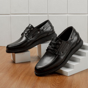 SCOTT FULL BLACK |ManNeedMe x ARF| Sepatu Pantofel Pria Formal / Kantor / PDH Derby Shoes