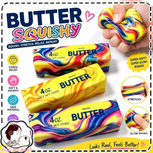 Squishy Fidget Toys Stress Relief Toy Soft Slowing Refound Squeeze Toys Stress Anxiety Relief Game Butter Squishy