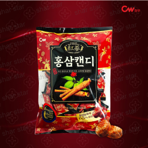 Cheongwoo Korean Red Ginseng Candy – 300g x 2 | Premium Korean Red Ginseng Sweets Deep Flavor & Refreshing Aroma 100% Original Korean Product