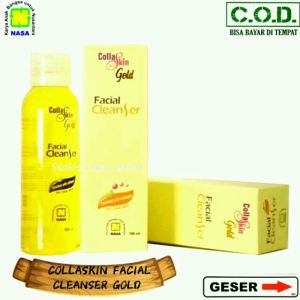 [Bayar ditempat] OBAT JERAWAT COLLASKIN FACIAL CLEANSER GOLD NASA ORIGINAL - NASA HERBALL