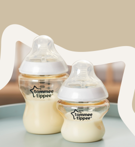 COMBO Ty Ngậm Dạ Quang Cho Bé Tommee Tippee Night Glow 0-6m & Bình Sữa PPSU Ty Siêu Mềm Tự Nhiên 150ml