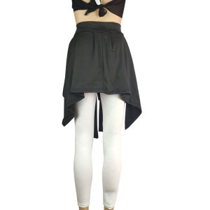 pamelaea Yoga Skirts Long Straps Tennis Ballet Skirt Women All-match Hip Covering Bottoms