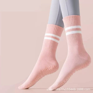 Women Cotton Socks Non Slip Grip Sock Suitable For Pilates Yoga Local Stock
